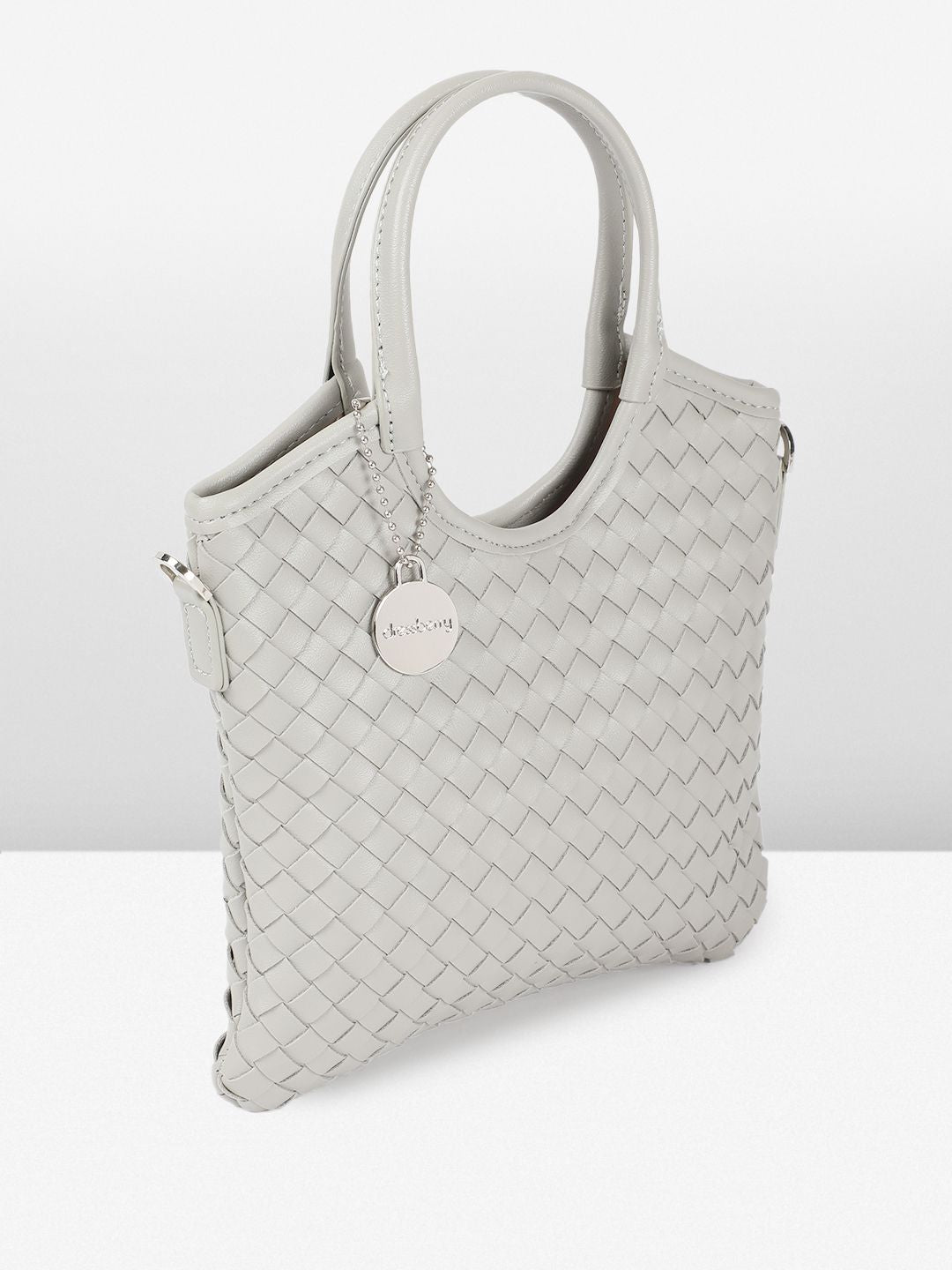 DressBerry Self Design Structured Handheld Bag