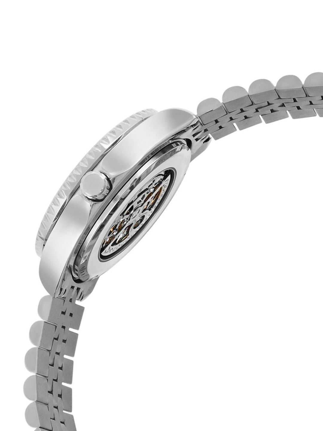 French Connection Men Skeleton Dial Analogue Automatic Motion Watch FCA19NSM