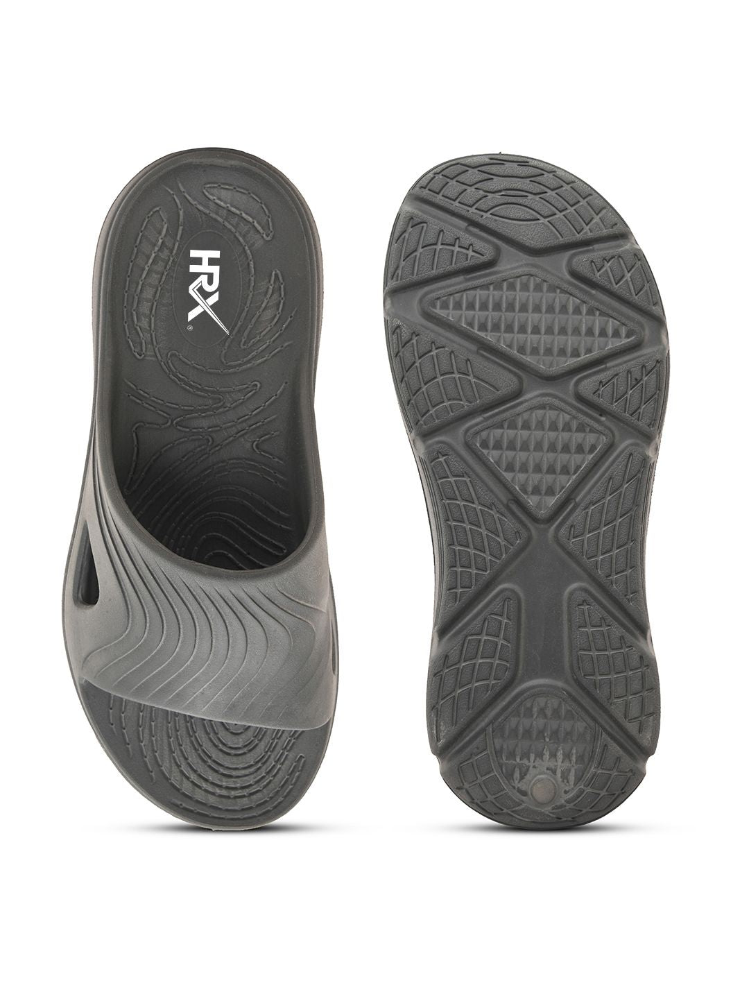 HRX by Hrithik Roshan Men Textured Sliders