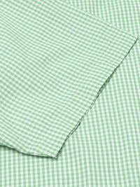 Thomas Scott Plus Size Standard Micro Checked Cotton Casual Shirt