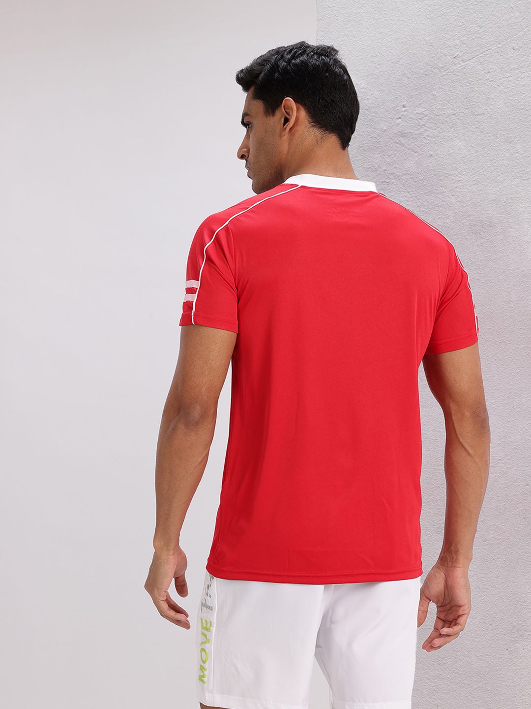 HRX by Hrithik Roshan Brand Logo Printed Rapid-Dry Football Jersey
