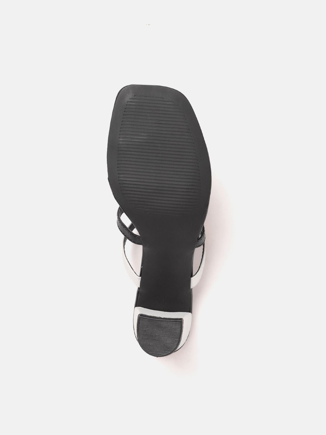 DressBerry Women Colourblocked Block Heel Sandals