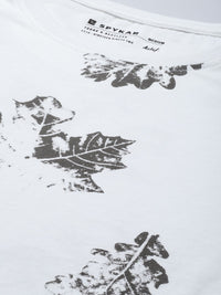 SPYKAR Tropical Printed Pure Cotton Slim Fit T-shirt