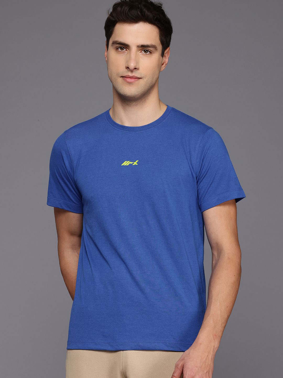 HRX oleh Hrithik Roshan Lifestyle Typography Print T-Shirt
