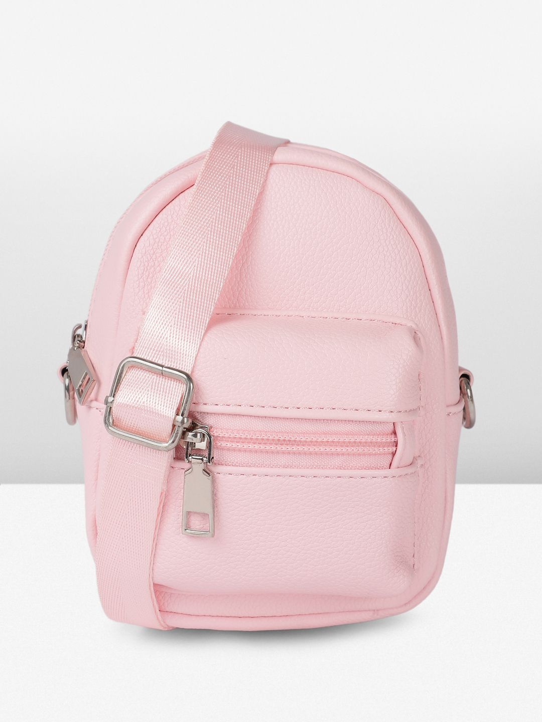 DressBerry Textured Structured Sling Bag