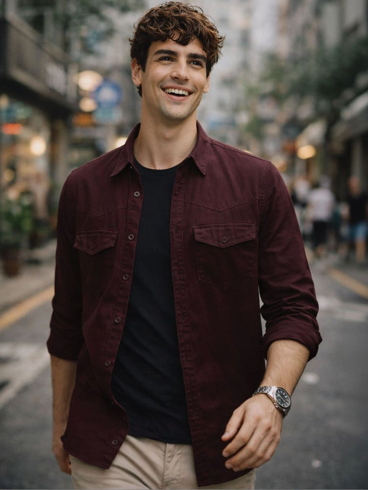 ADRO Men Standard Casual Shirt