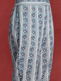 Anouk Ethnic Motifs Printed Pure Cotton Kurta with Trousers & With Dupatta