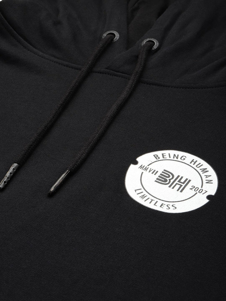 Being Human Hooded Pure Cotton Sweatshirt