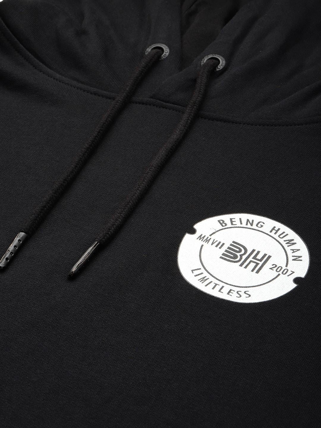 Being Human Hooded Pure Cotton Sweatshirt