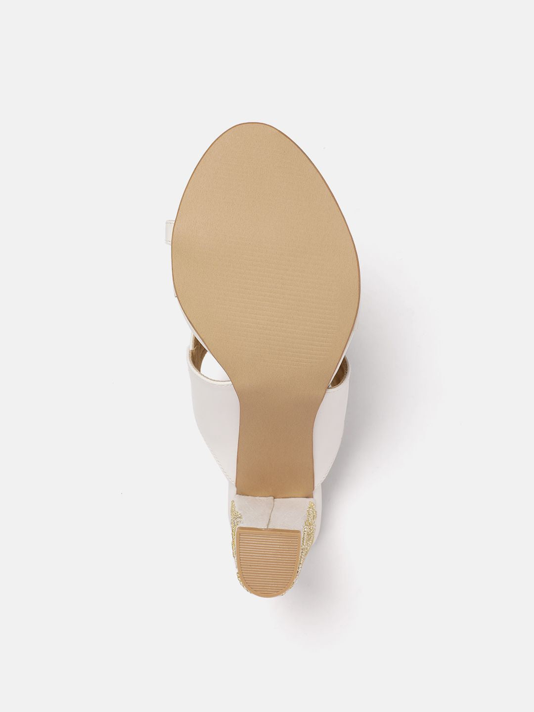 House of Pataudi Ethnic Embellished Block Heels