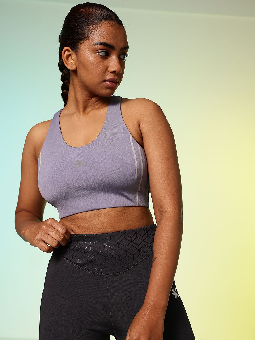 HRX by Hrithik Roshan Lightly Padded Rapid-Dry Running Bra HR_AW24_W_BA_KRNV003_03_C-