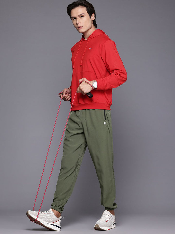 HRX by Hrithik Roshan Printed TRAINING-SPORT Hooded Sweatshirt