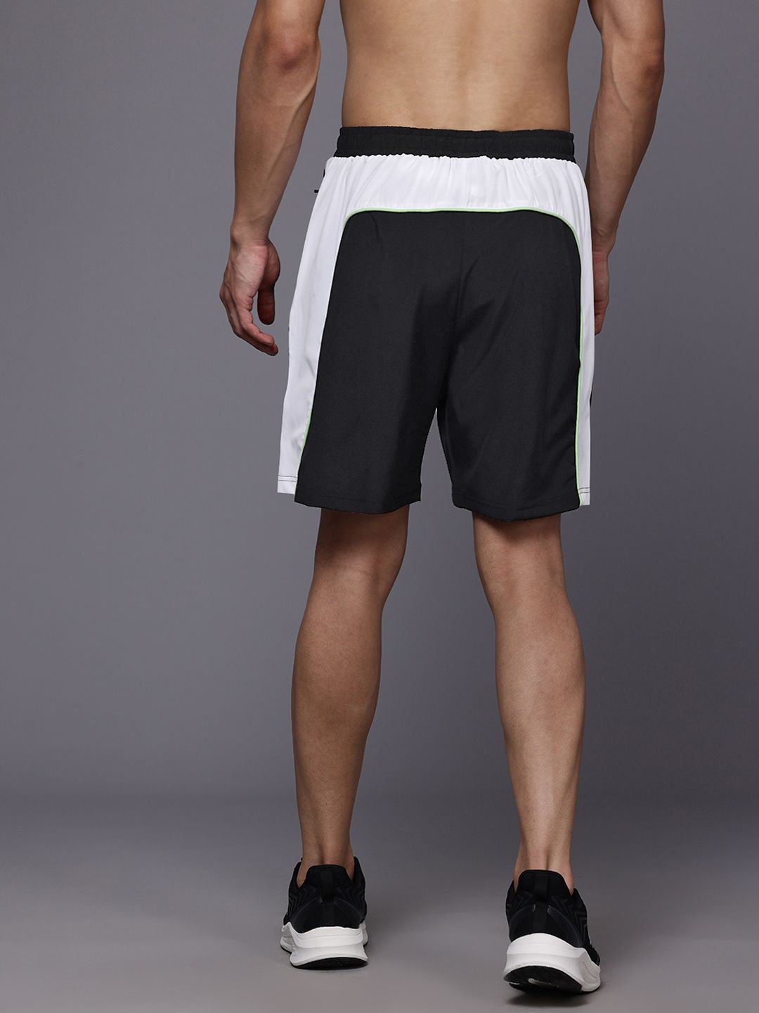 HRX by Hrithik Roshan Men Colorblocked Detail Shorts