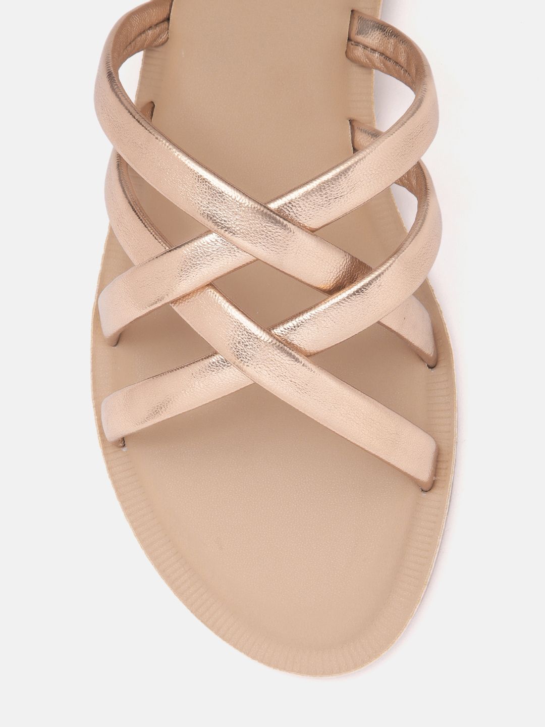 DressBerry Women Strappy Open Toe Flats