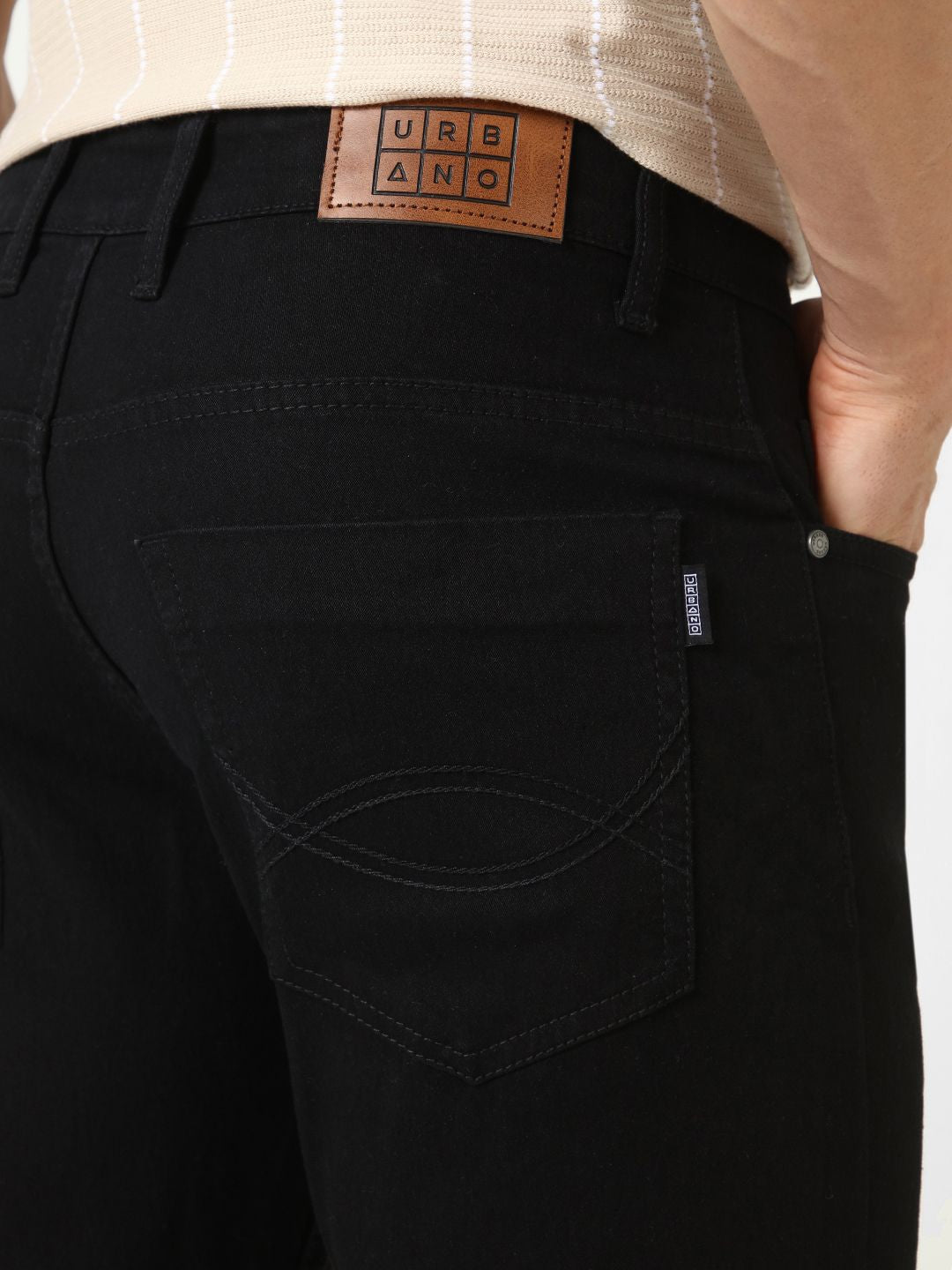Urbano Fashion Men Mid Rise Stretchable Bootcut Jeans