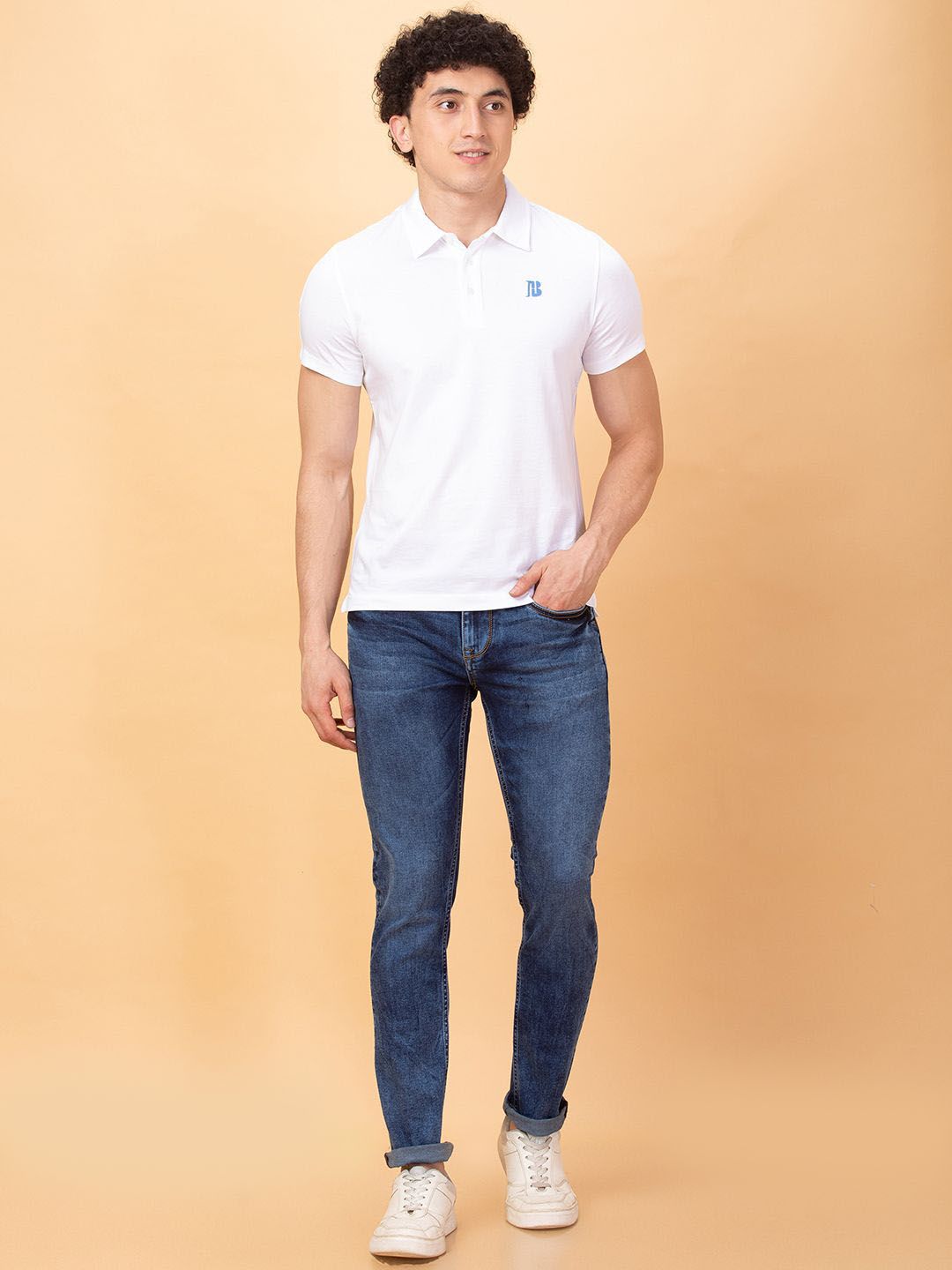 Being Human Men Skinny Fit Heavy Fade Jeans