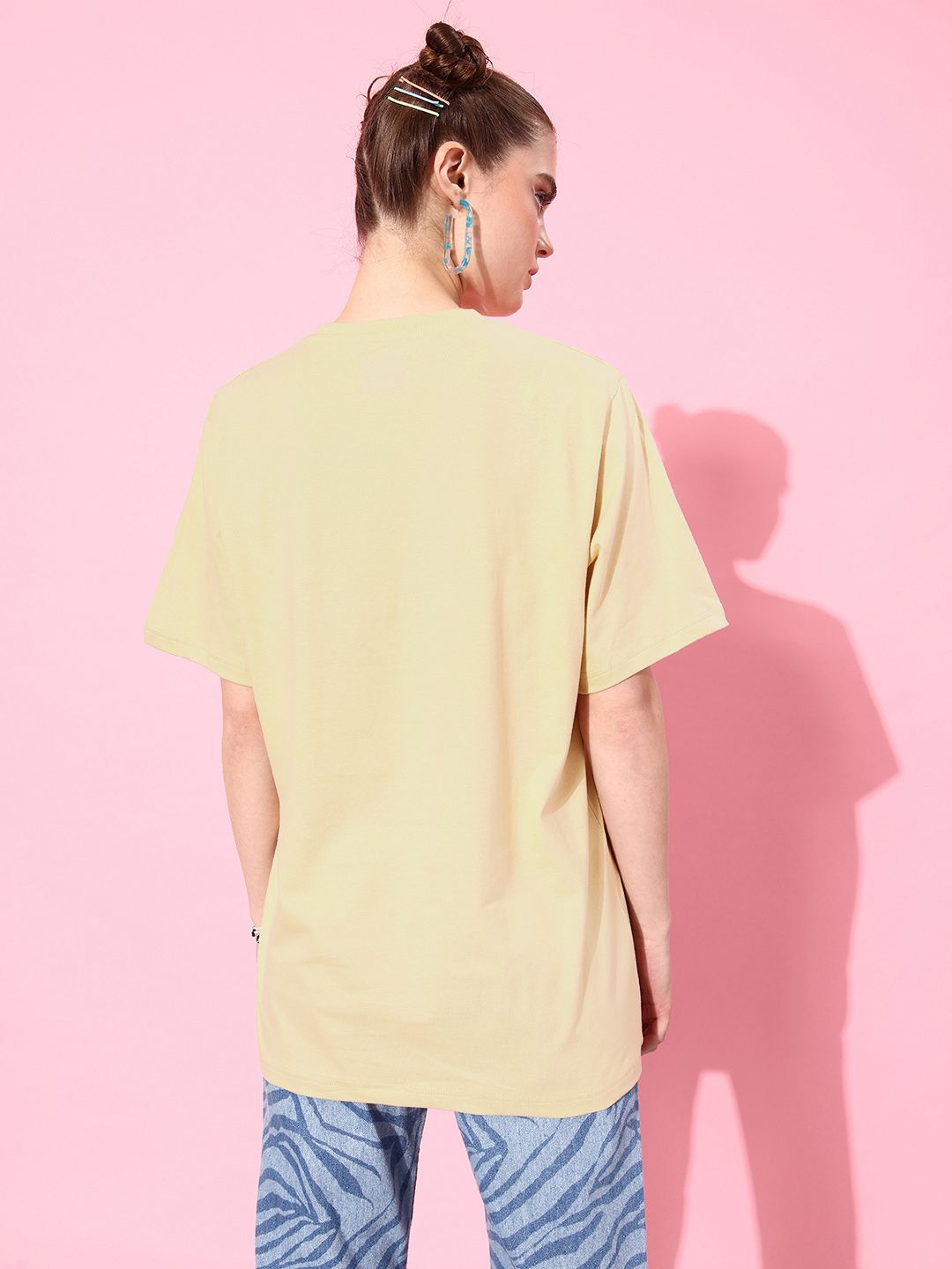 DILLINGER Pure Cotton Printed Oversized T-shirt