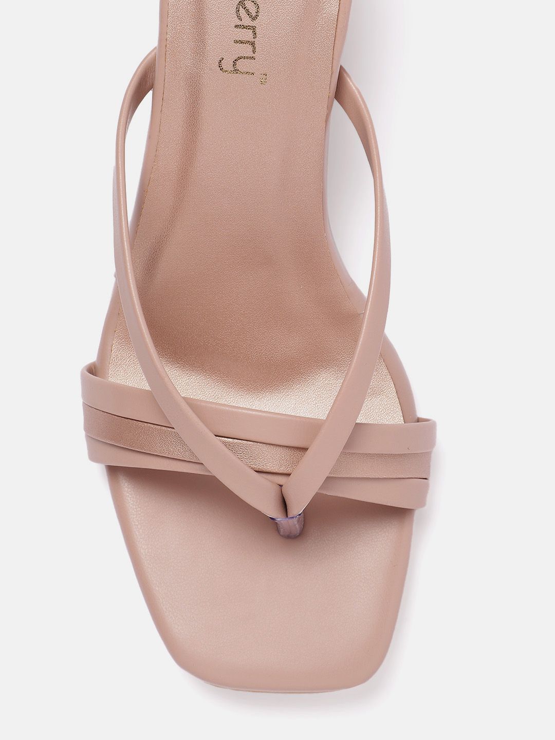 DressBerry Open Toe Block Heel