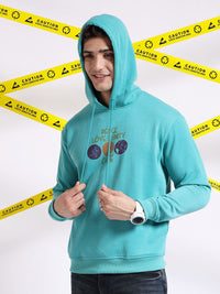 The Indian Garage Co Graphic Printed Hooded Pullover Sweatshirt