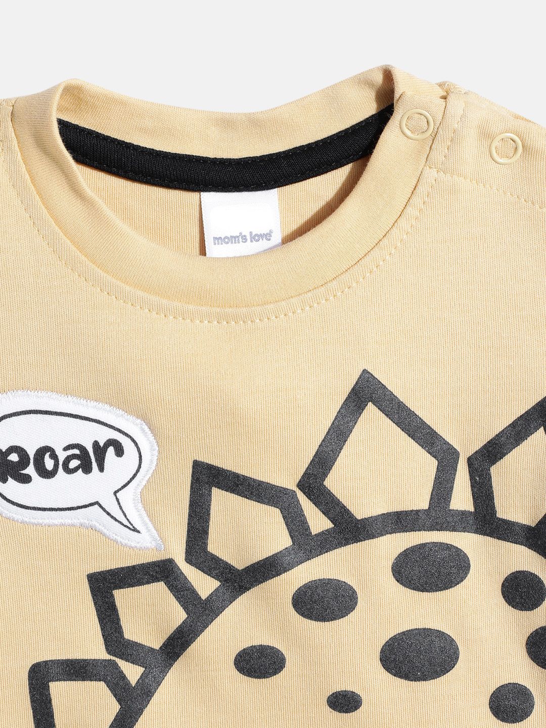 Moms Love Infant Boys Animal Graphic Print Pure Cotton Clothing Set