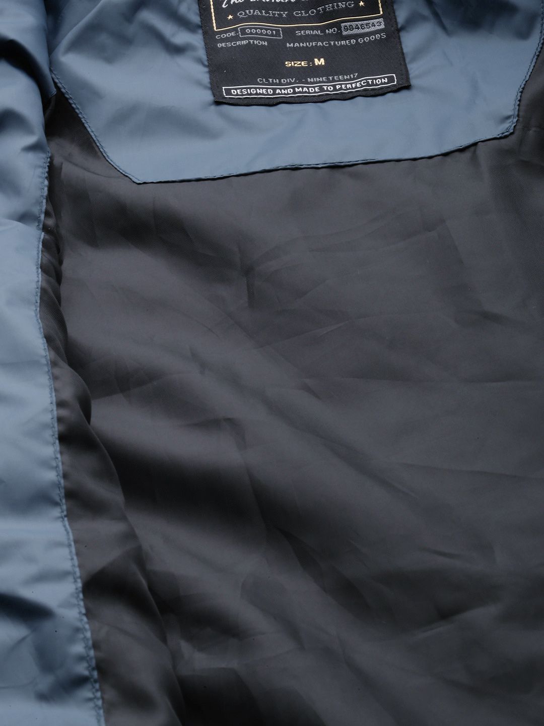 The Indian Garage Co Men Zip-Front Puffer Jacket with Zipper Pockets
