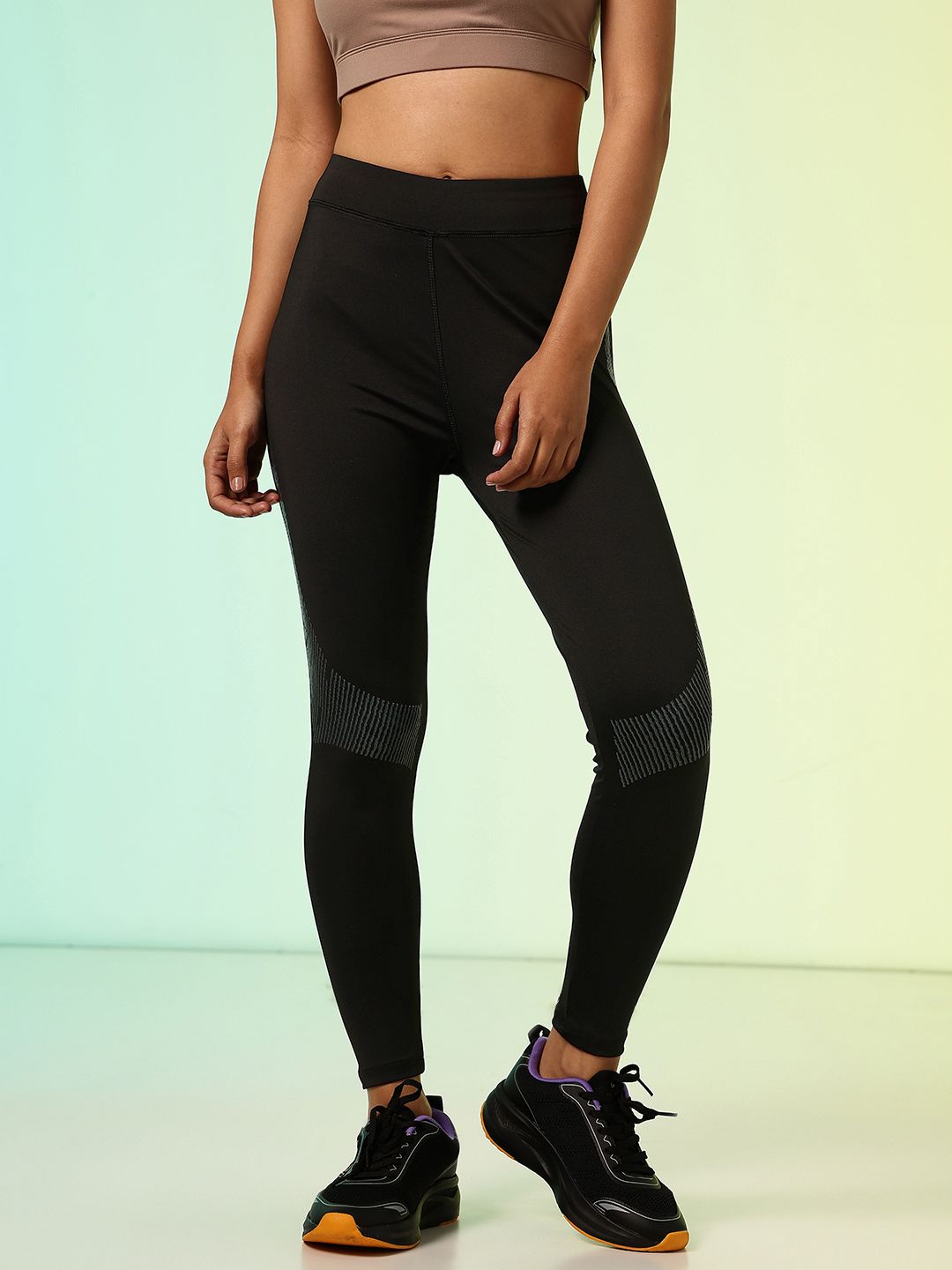 HRX by Hrithik Roshan Women Printed Rapid-Dry Training Tights