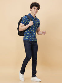 Being Human Conversational Printed Polo Collar T-shirt