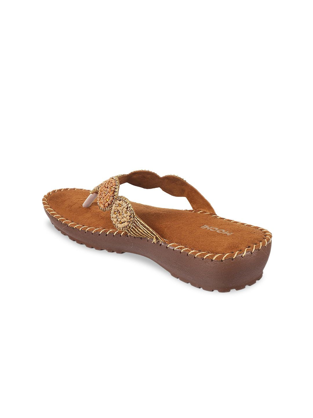 Mochi Embellished Wedge Flats