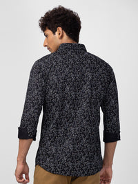 SPYKAR Men Classic Slim Fit Floral Printed Cotton Casual Shirt
