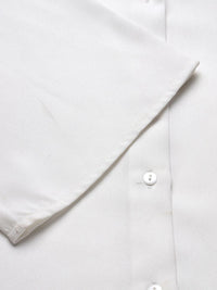 Style Quotient White Smart Spread Collar Formal Shirt