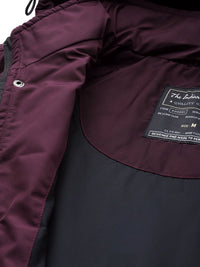 The Indian Garage Co Men Slim Fit Zip-Front Hooded Bomber Jacket