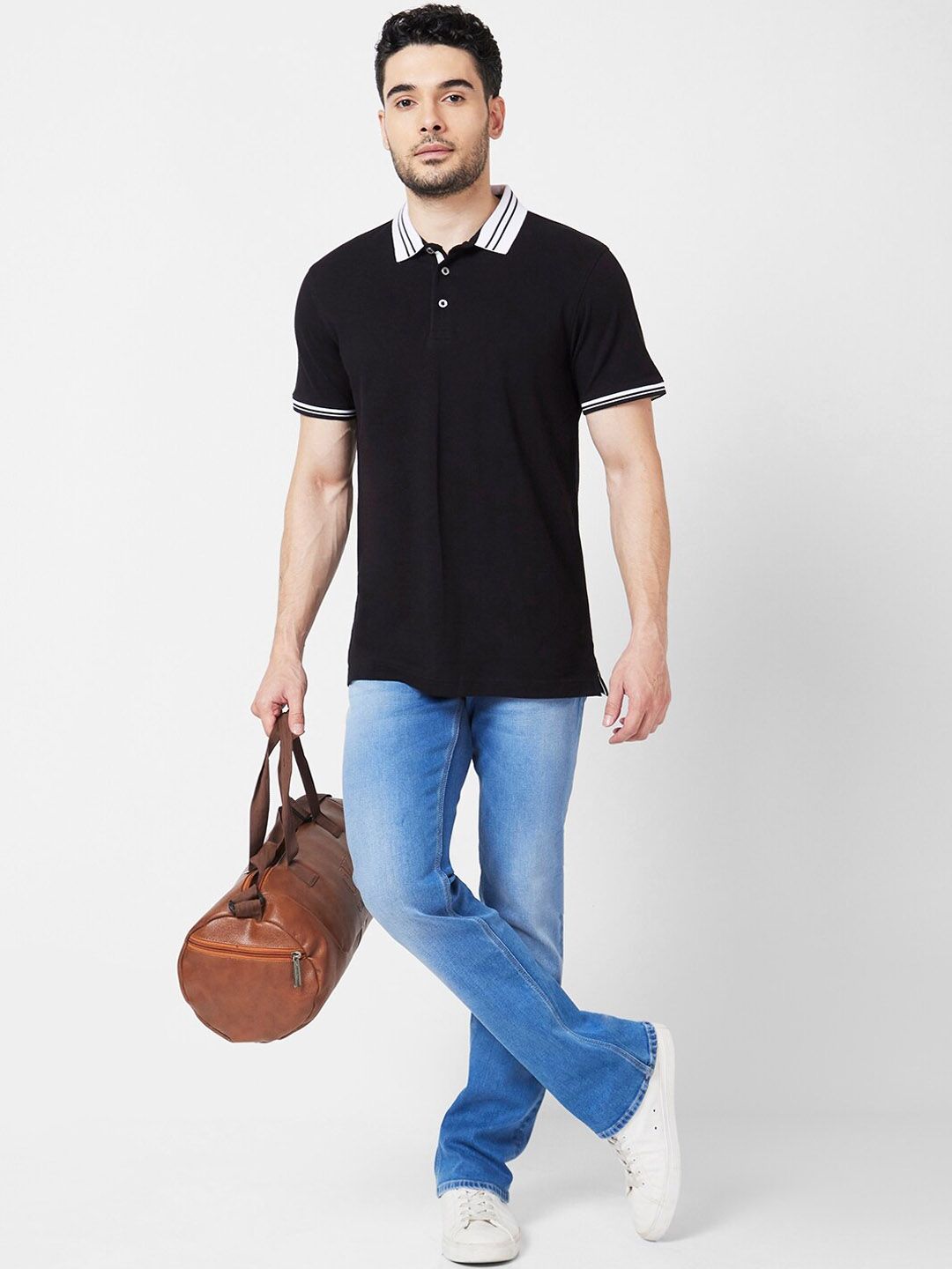 SPYKAR Men Rafter Relaxed Fit Heavy Fade Stretchable Jeans