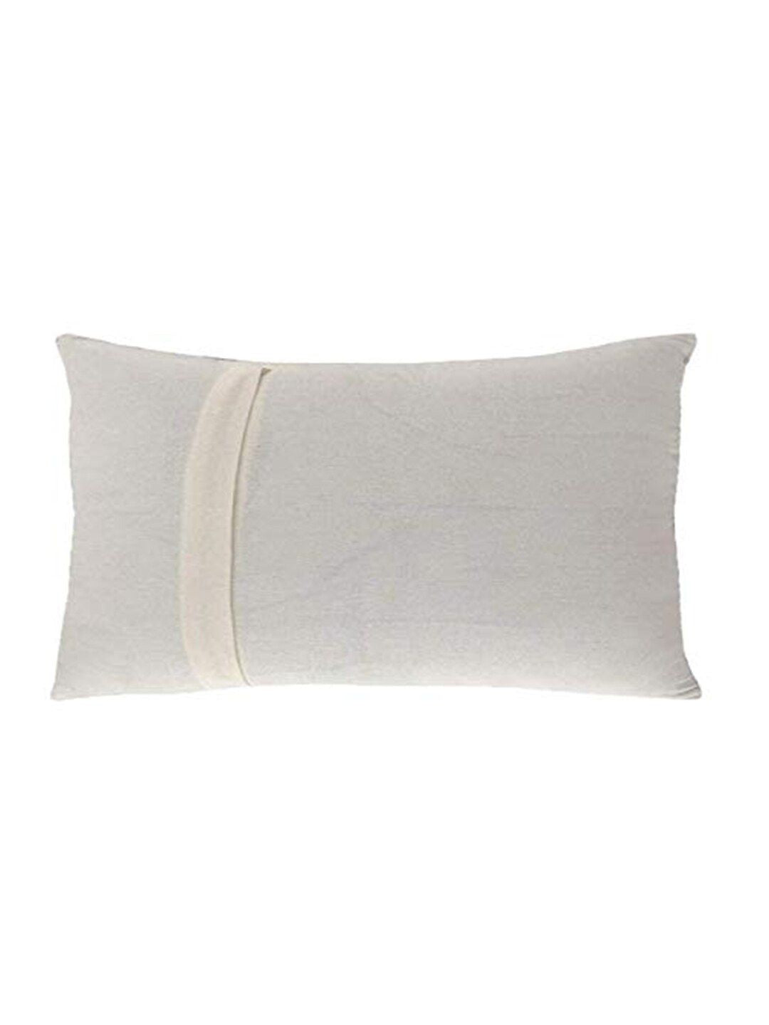 STITCHNEST Blue & Yellow Set of 2 Ethnic Motifs Rectangle Cushion Covers