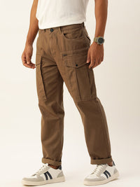 Bene Kleed Men Pure Cotton Relaxed Fit Cotton Cargos Trousers