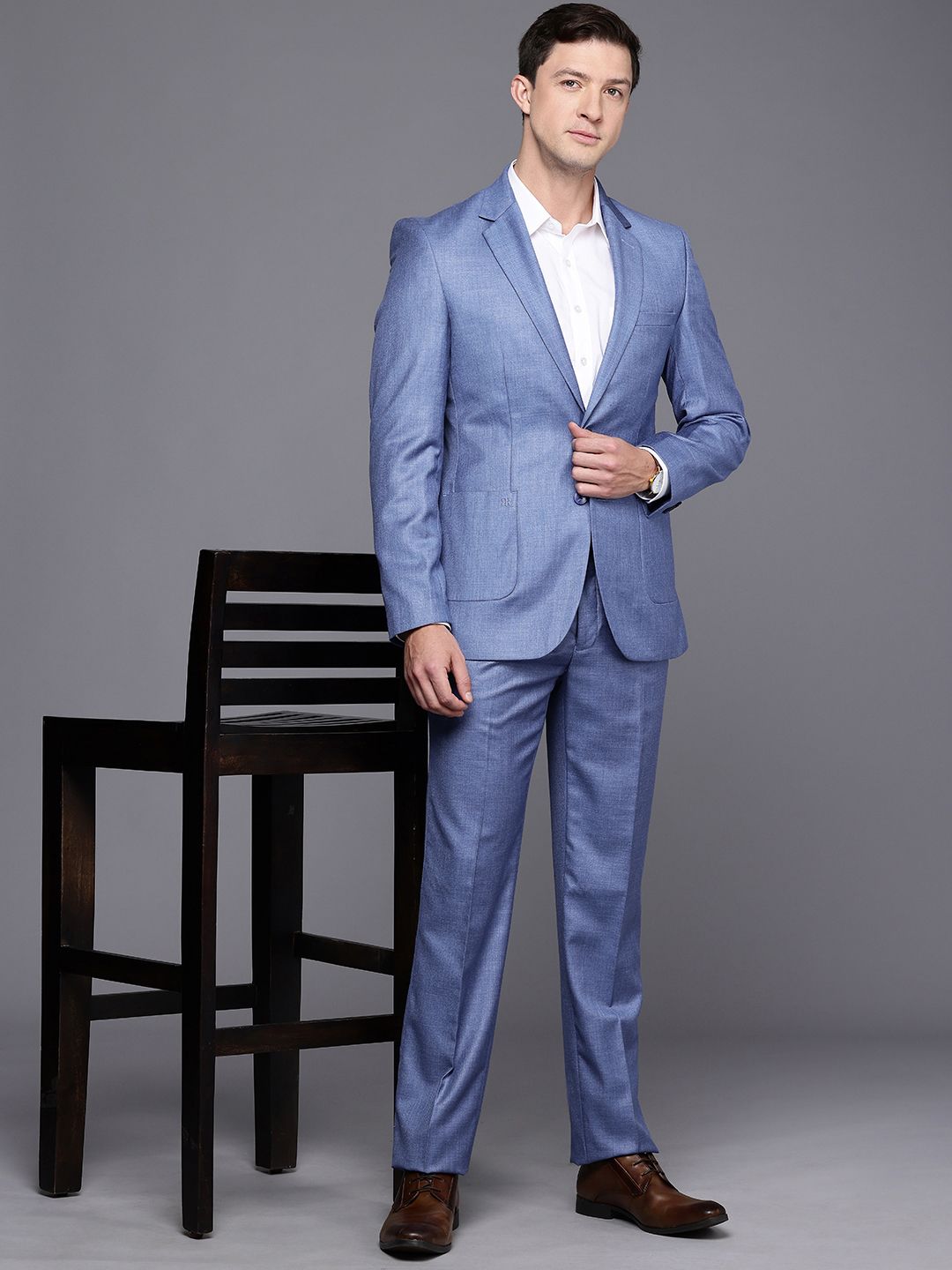 Raymond Contemporary Fit Breasted Formal Blazer dan Seluar Formal