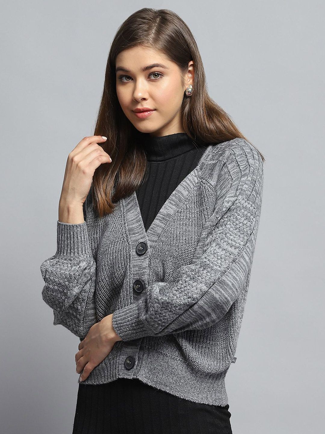 Monte Carlo Women Woollen Cardigan