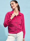 STREET 9 Striped Pure Cotton Tailored Jacket