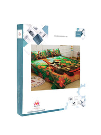 Myntra Elegant Homes Multicoloured 400 TC King Bedsheet with 2 Pillow Covers