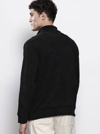 The Indian Garage Co Typography Printed Corduroy Sweatshirt