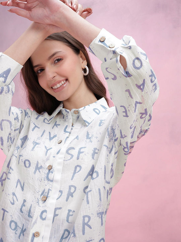 DressBerry Women Printed Casual Shirt