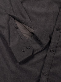 Thomas Scott Men Premium Button-Down Collar Corduroy Cotton Casual Shirt
