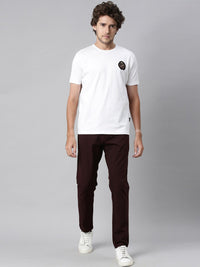 RARE RABBIT Men Move Mid-Rise Slim Fit Trouser