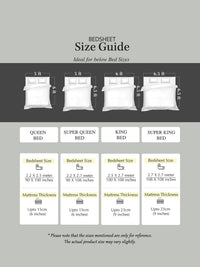 Story@home White & Mustard Floral 186 TC Pure Cotton Queen Bedsheet With 2 Pillow Covers