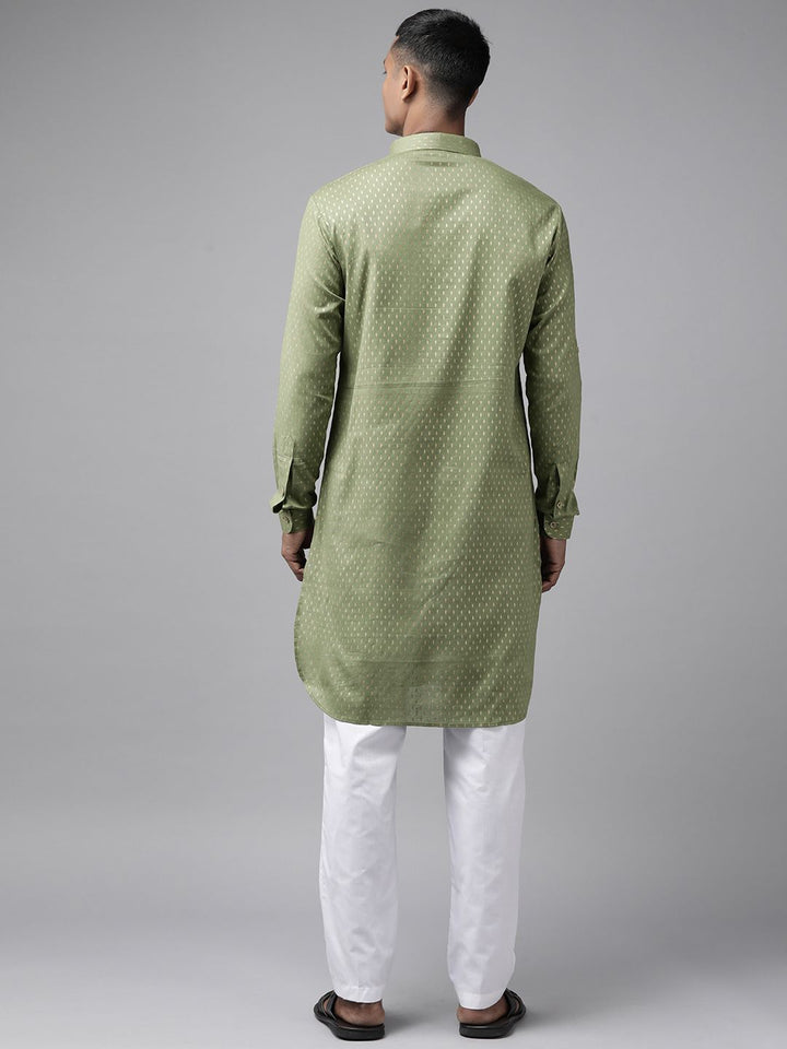 See Designs Floral Regular Pure Cotton Kurta With Pyjamas