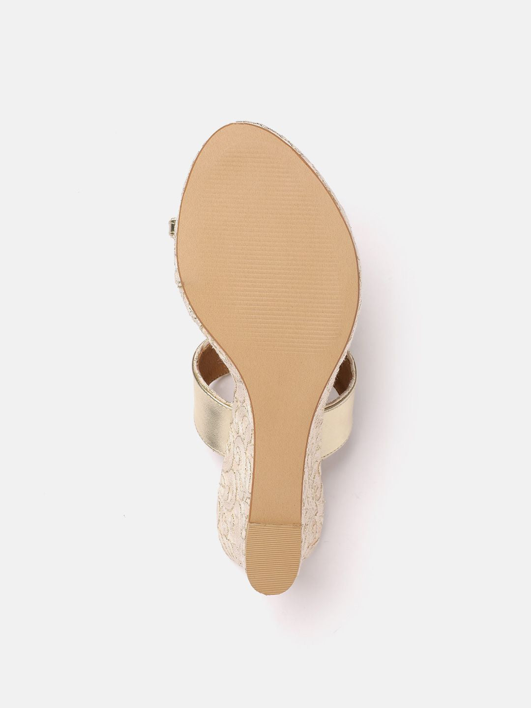 House of Pataudi Ethnic Wedge Heels