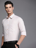 Raymond Slim Fit Grid Tattersall Checked Pure Cotton Formal Shirt