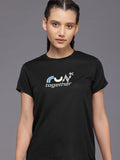 HRX by Hrithik Roshan Couple Collection Printed Rapid-Dry Running T-shirt