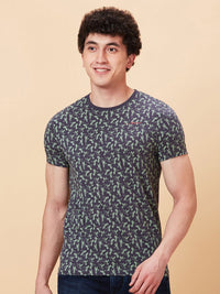 Being Human Conversational Printed Pure Cotton Round Neck Casual T-shirt