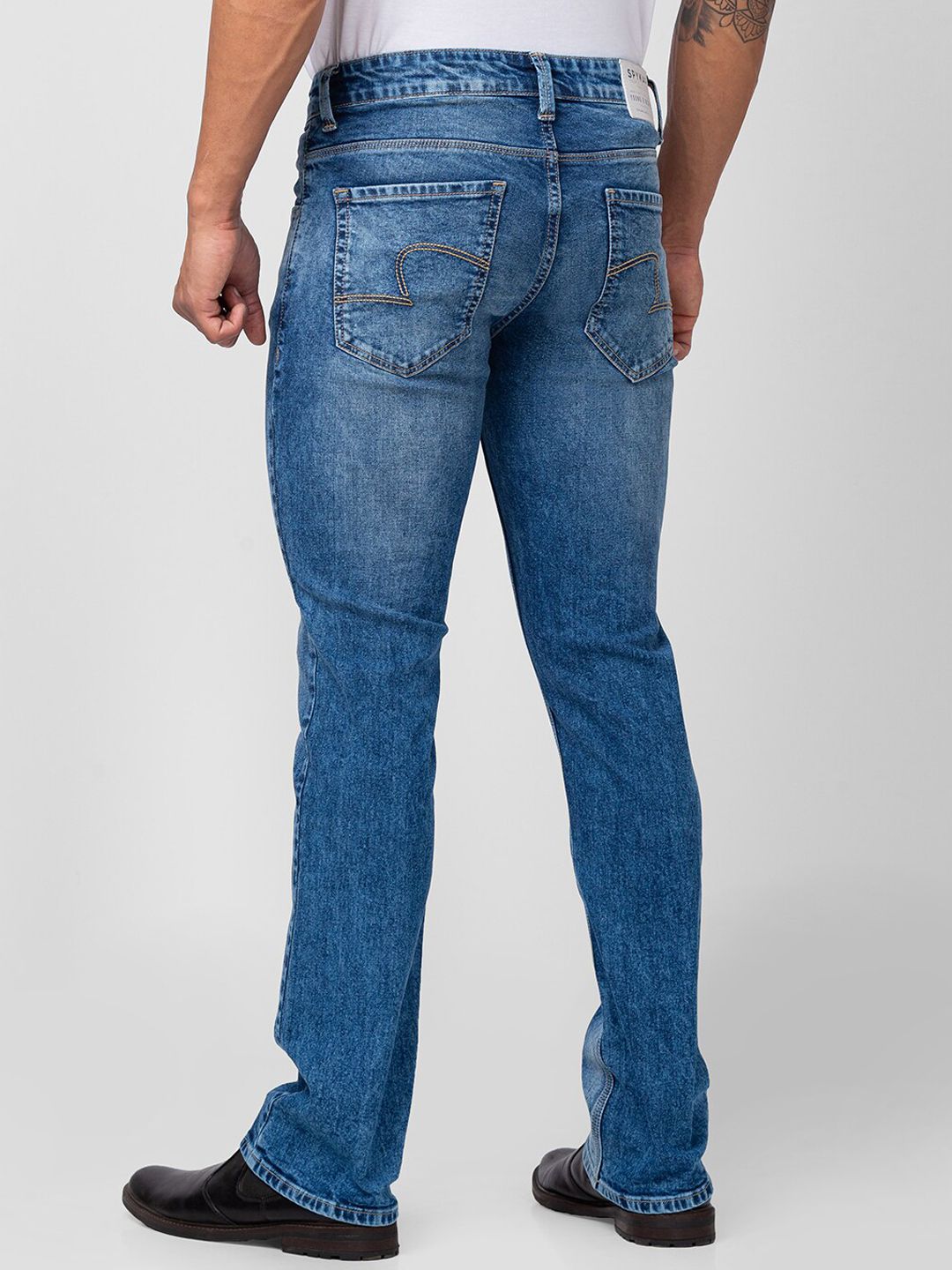 SPYKAR Men Cotton Relaxed Fit Stretchable Jeans