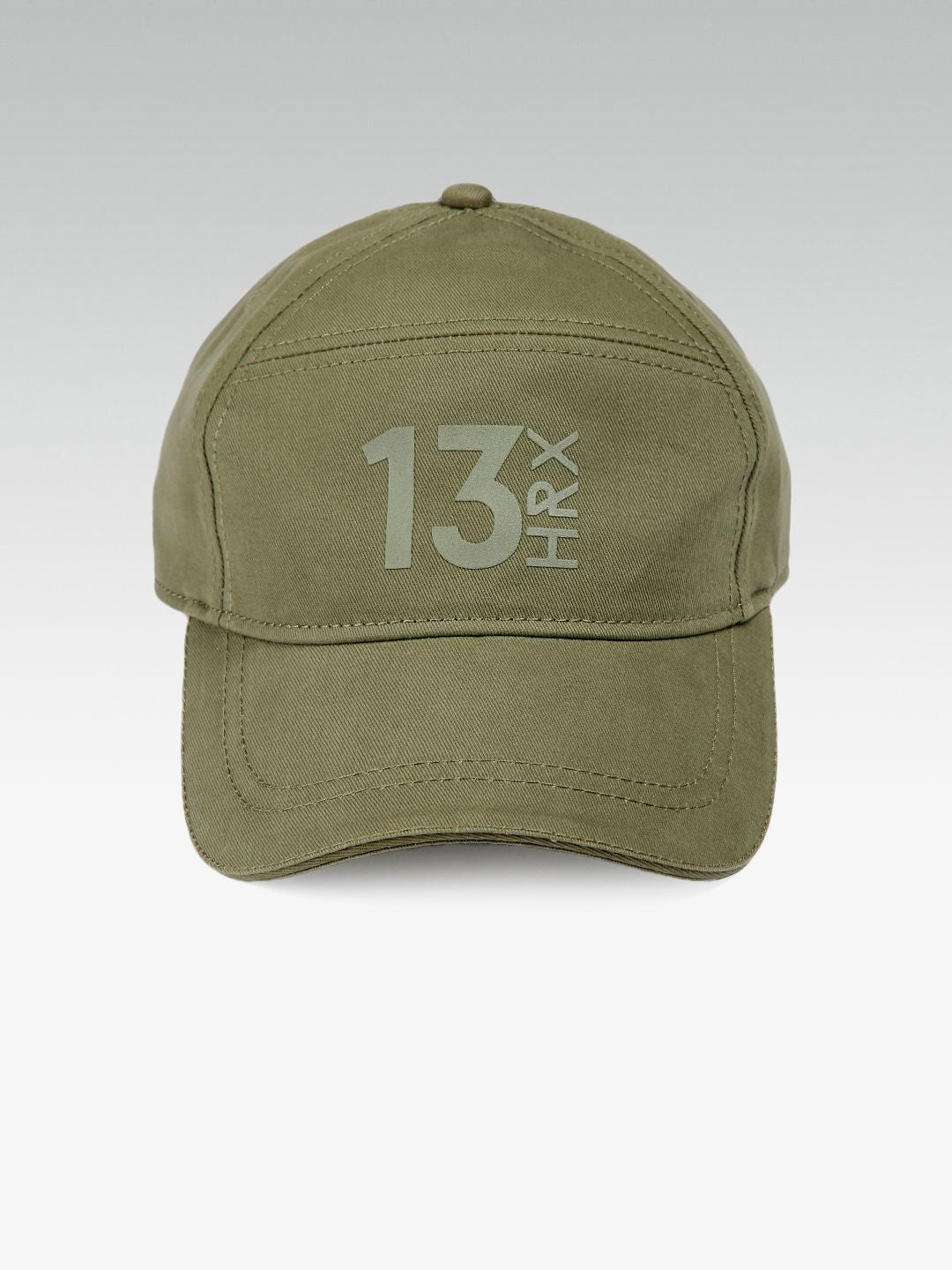 HRX by Hrithik Roshan Unisex Olive Green Cotton Baseball Cap